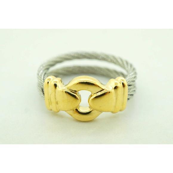 18k Estate Sale Multicolor Ring Size 5.75 Vintage Style United States